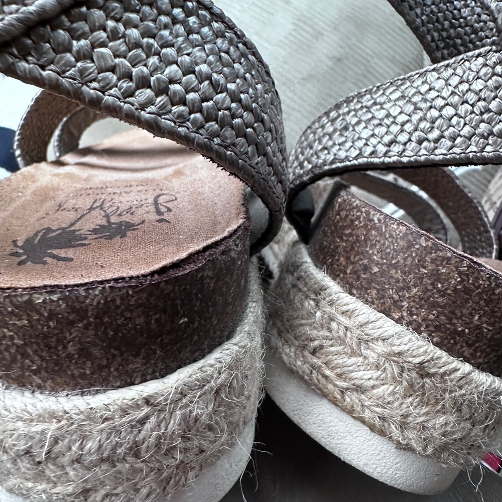 Jellypop Taupe Halstein Espadrille Sandals Size‎ 9 - Picture 7 of 8